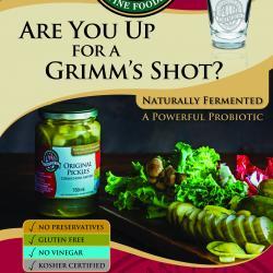 Grimm's Fermented Foods Retractable Banner
